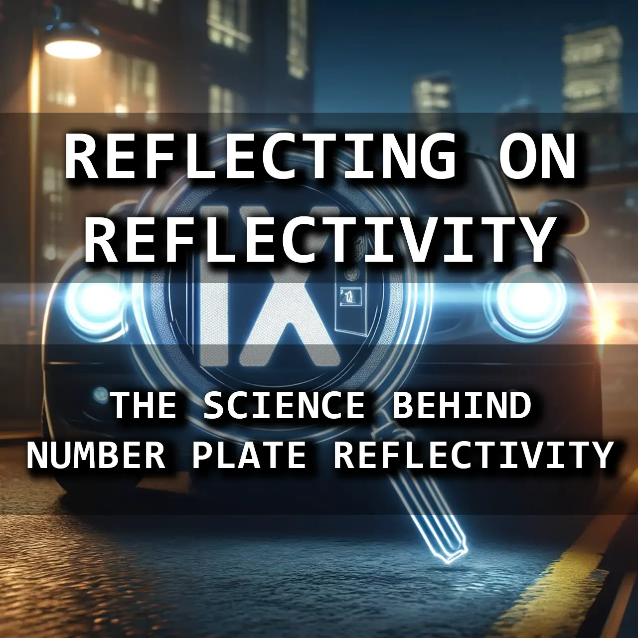 SurePlates Reflecting on Reflectivity The Science Behind Number Plate Visibility