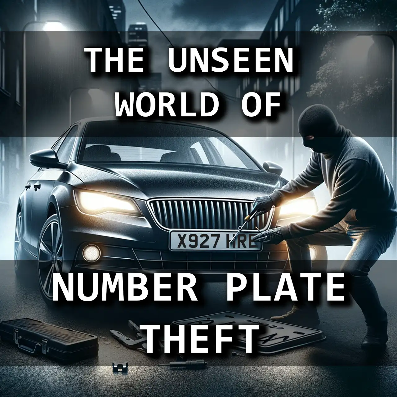 The Unseen World of Number Plate Theft and Its Consequences