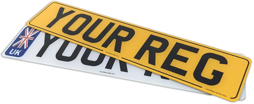 sureplates replacement number plates
