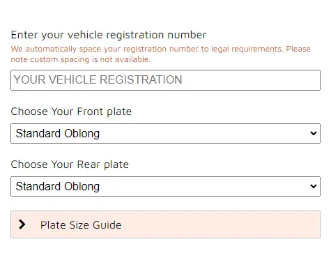 Registration Tab